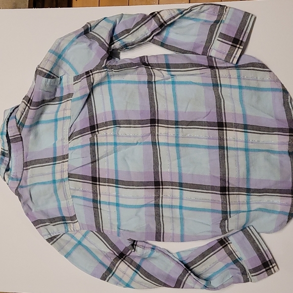 Jumping beans bundle size 6. T-shirt, long sleeve button up, black pants - Picture 4 of 10